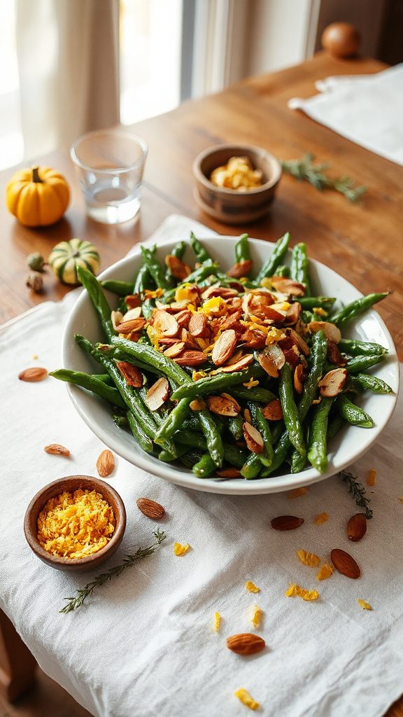 elegant green bean side elegant green bean side