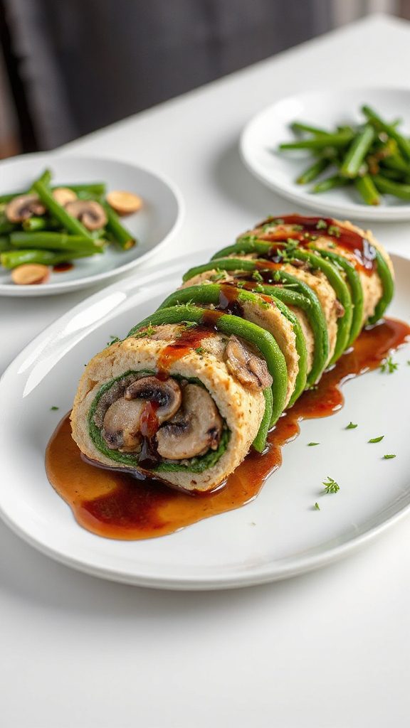 elegant green bean terrine