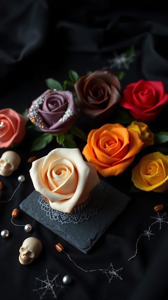 7 Halloween Rose Ideas for Elegant Desserts
