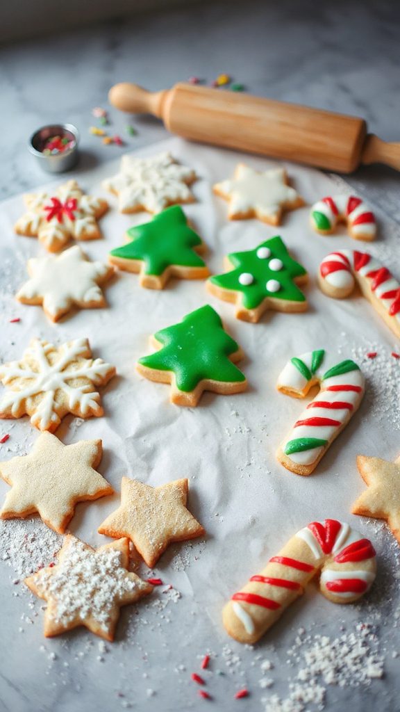 elegant holiday butter cookies