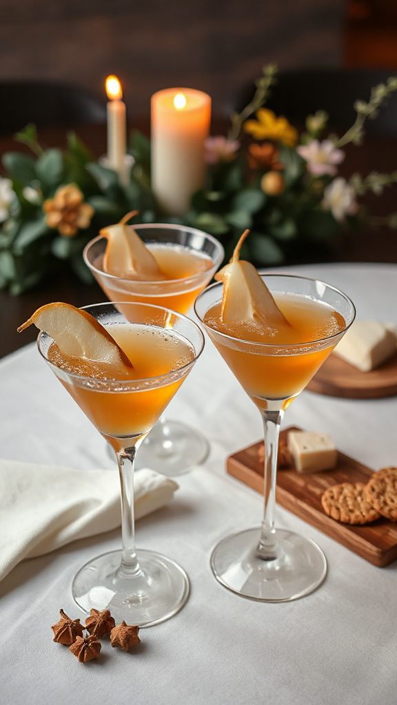 elegant pear infused cocktail recipe