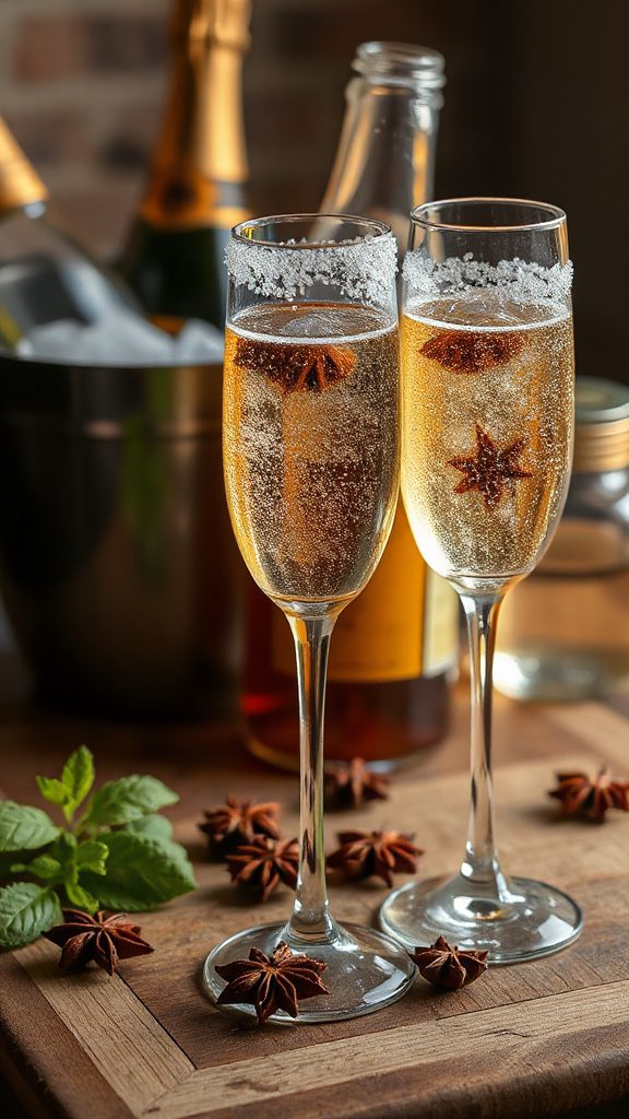 elegant sparkling cocktail delight