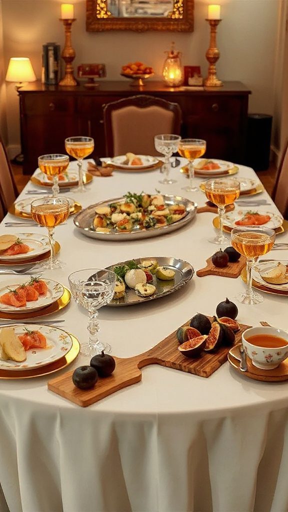 elegant thanksgiving charcuterie board