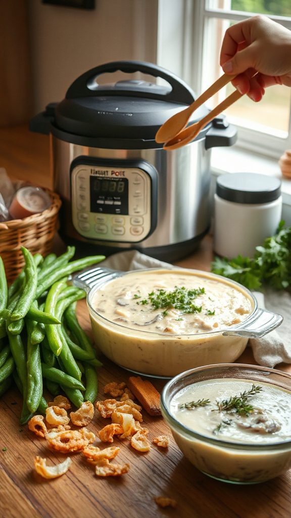 elevate casserole with herbs