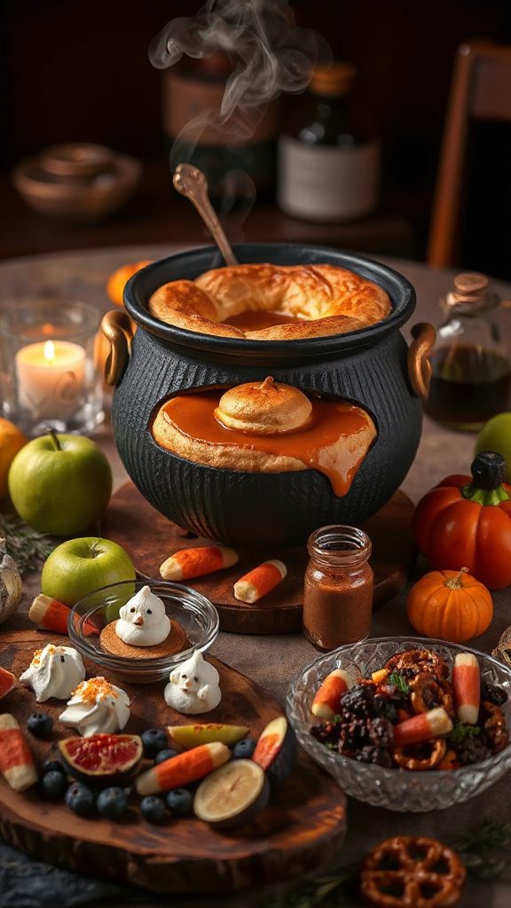 enchanting halloween caramel souffl