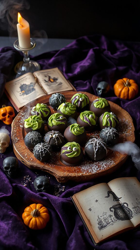 enchanting halloween chocolate treats