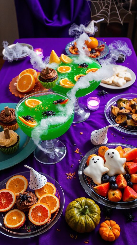 enchanting halloween fruit punch