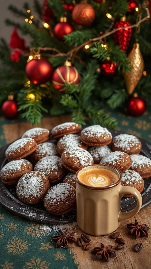 espresso flavored christmas cookies