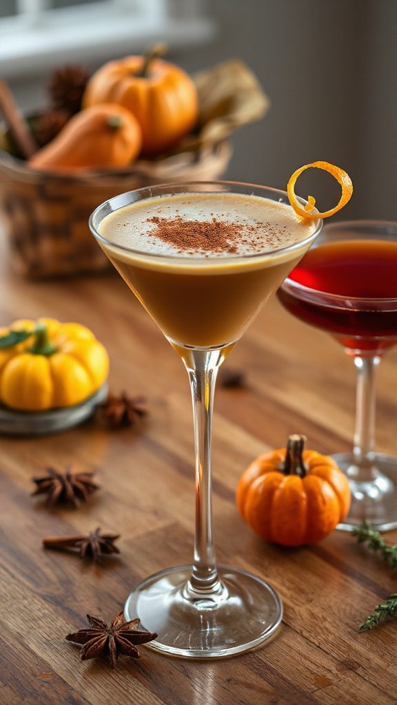espresso pumpkin cocktail delight