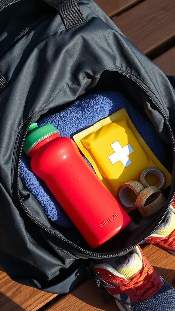 essential gym bag safety