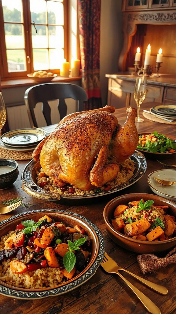 exotic spiced thanksgiving turkey