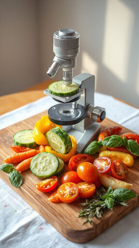 exploratory vegetable lunch experience