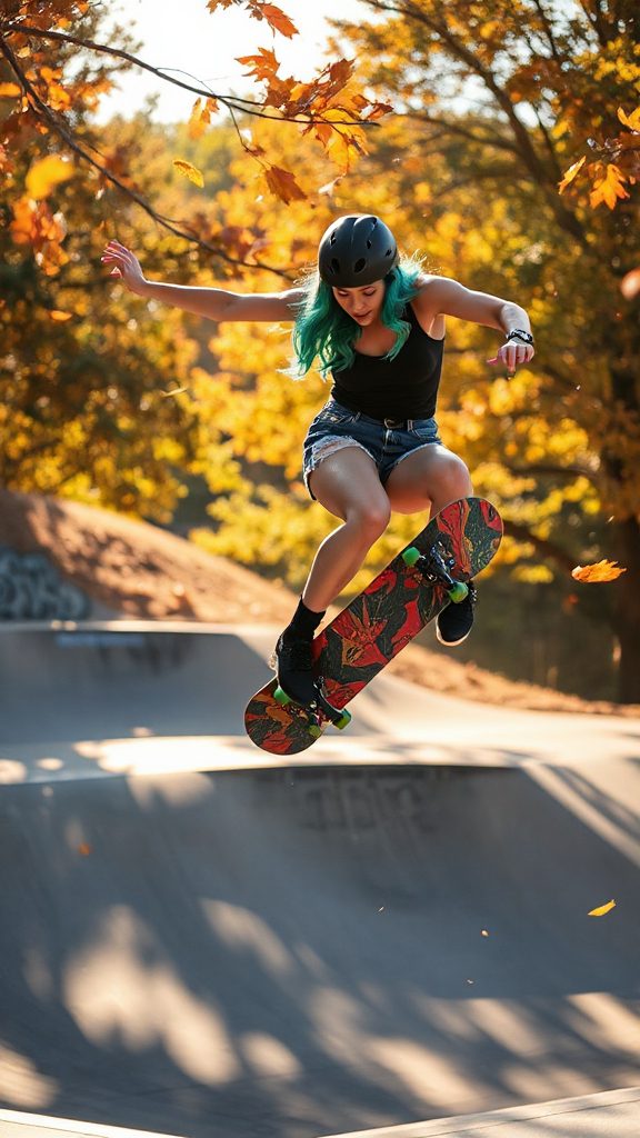 fakie flip skateboarding trick