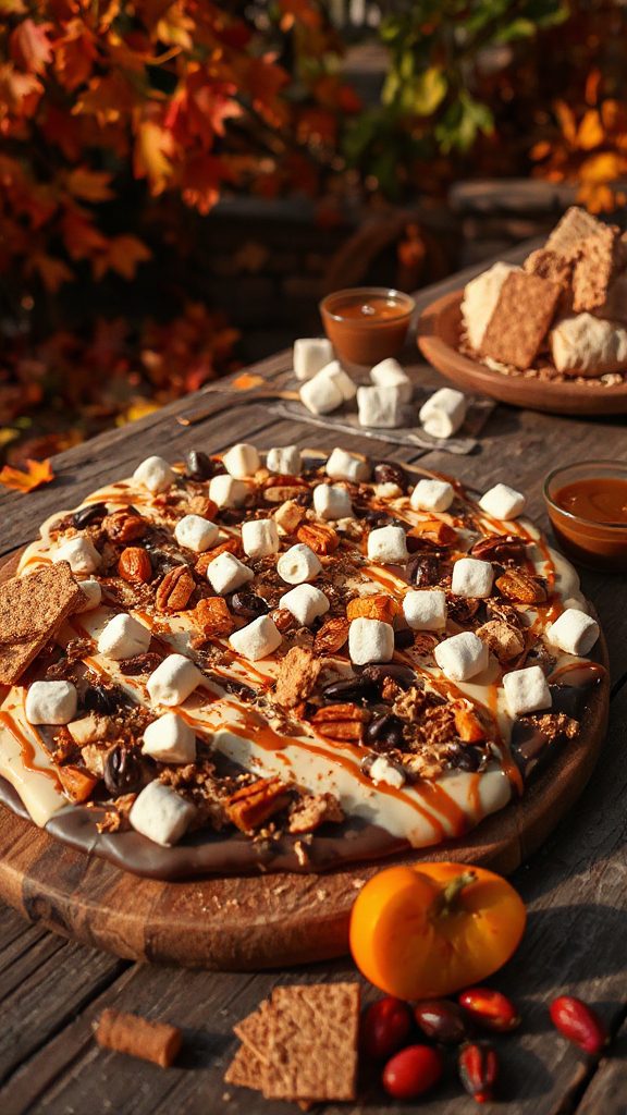 fall flavored s mores bark fall flavored s mores bark