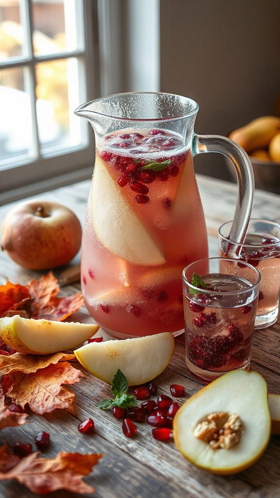 fall fruit cocktail delight