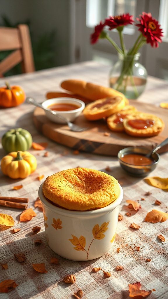 fall inspired airy dessert delight