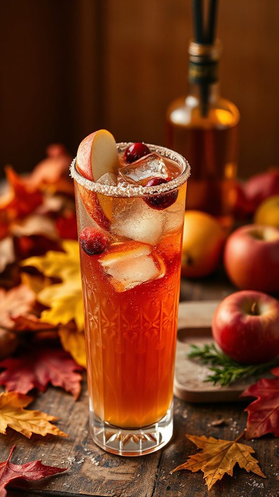 fall inspired bubbly cocktail recipe fall inspired bubbly cocktail recipe