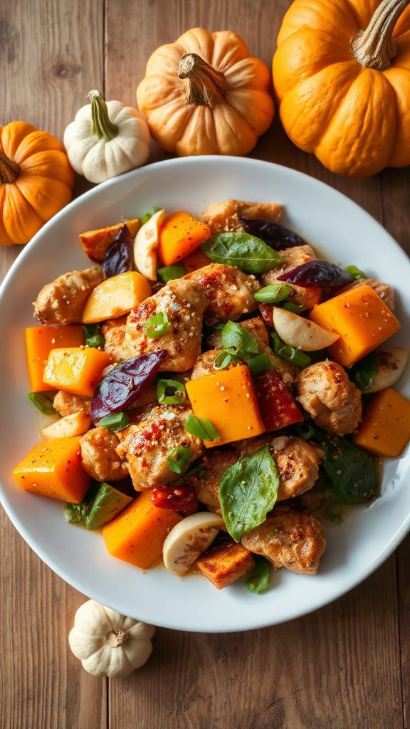 fall inspired chicken stir fry fall inspired chicken stir fry