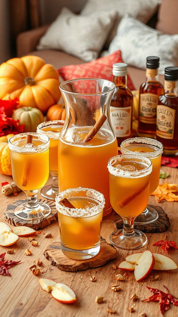 fall inspired margarita delight