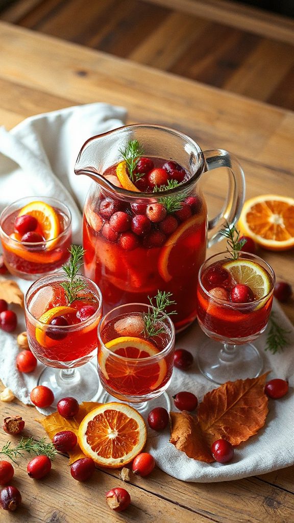 fennel cranberry sangria recipe