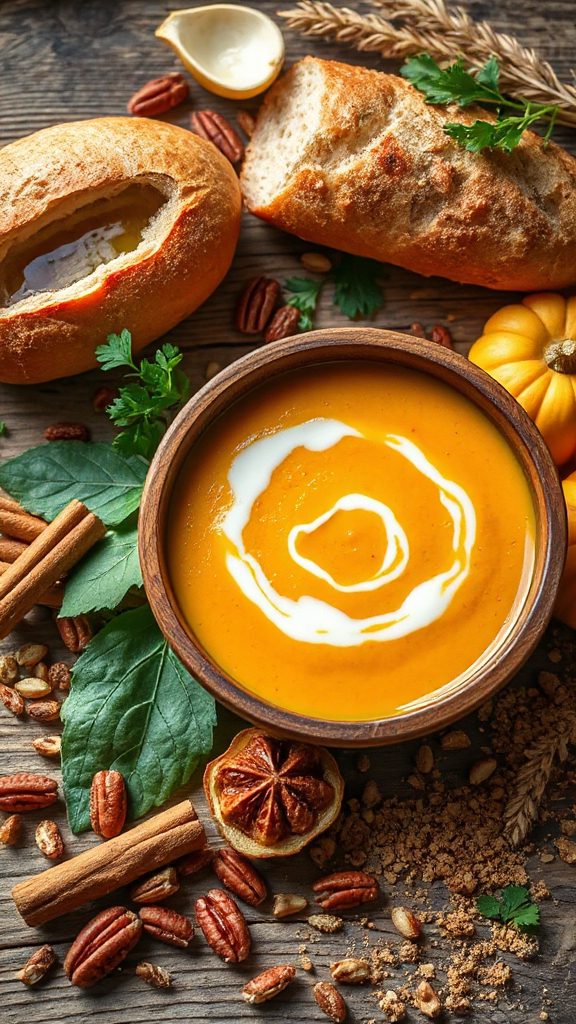 fenugreek butternut squash soup