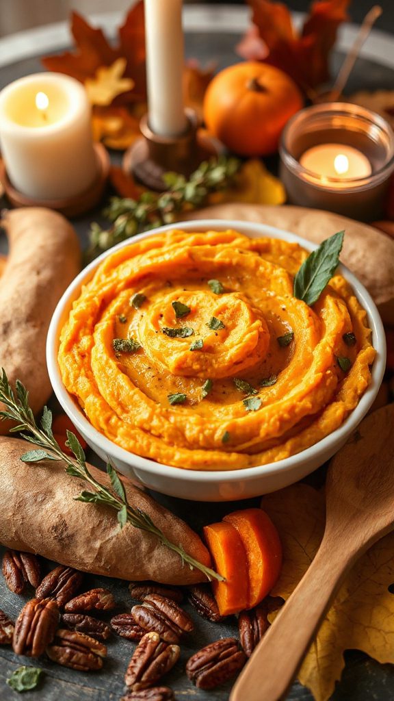 fenugreek sweet potato mash