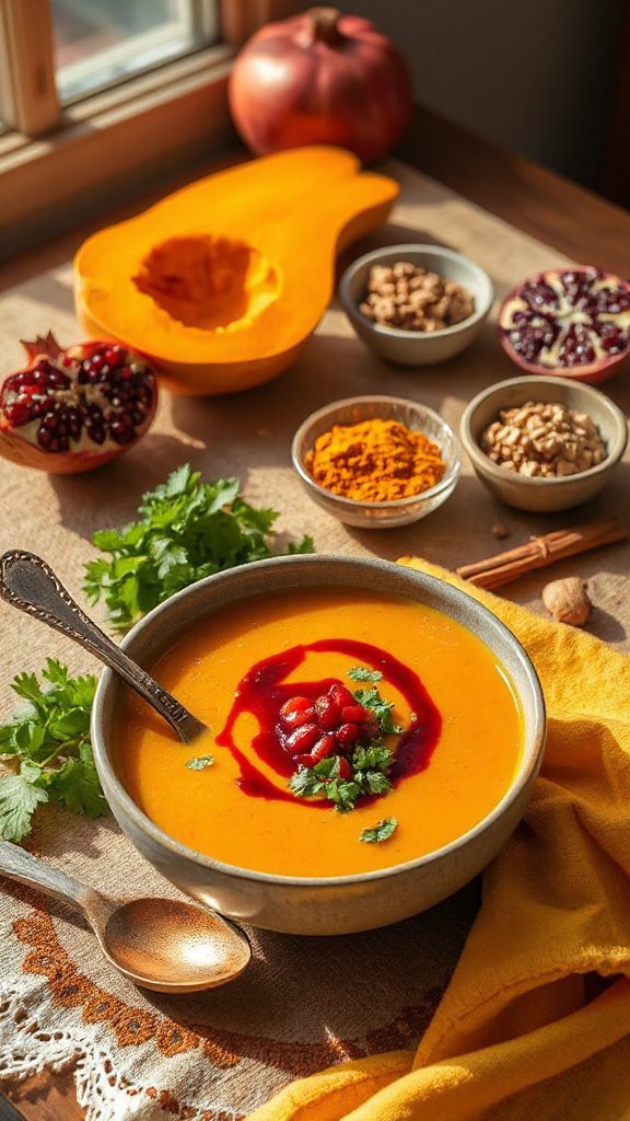 fesenjan butternut squash soup