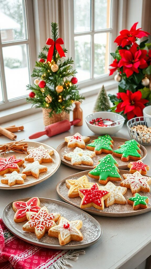 festive and simple cookies