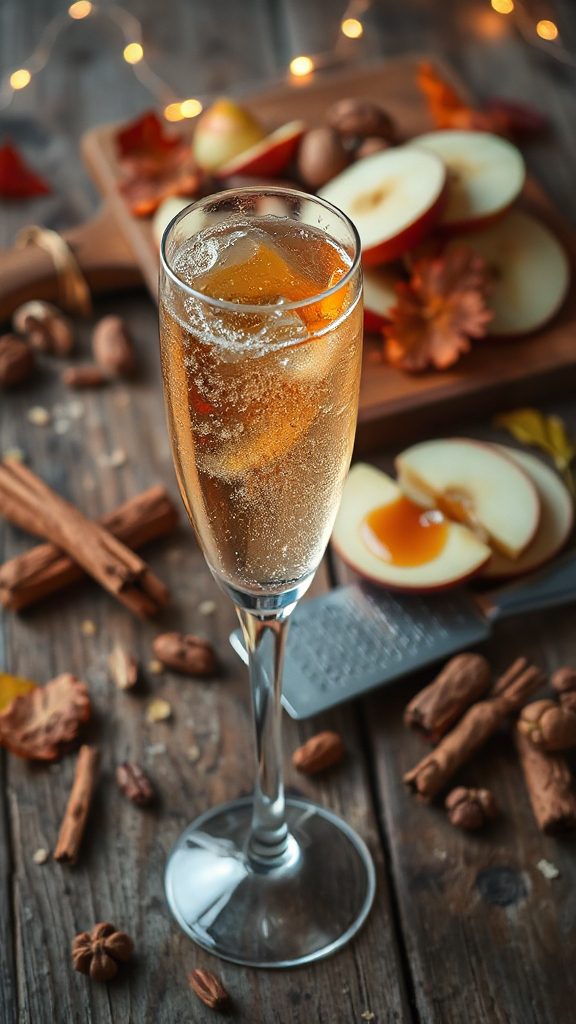festive apple cider cocktail festive apple cider cocktail