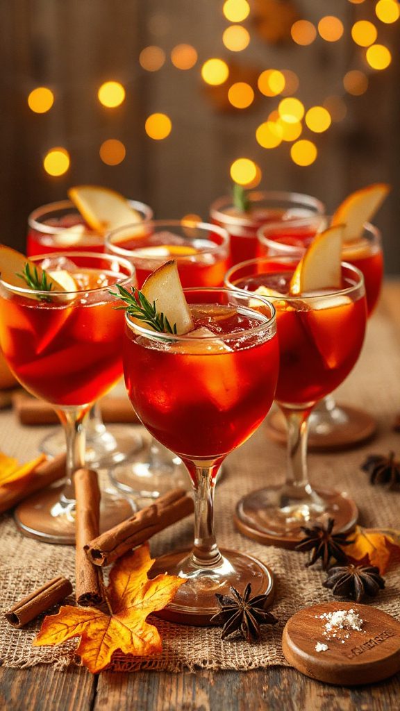 festive autumn cocktail delight