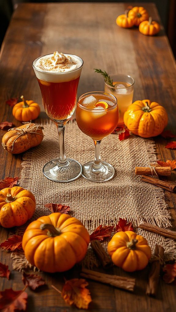 festive autumn cocktail recipe