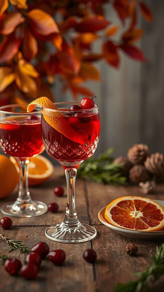 festive autumn cocktail recipe