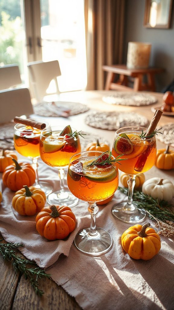 festive autumn fruit sangria festive autumn fruit sangria