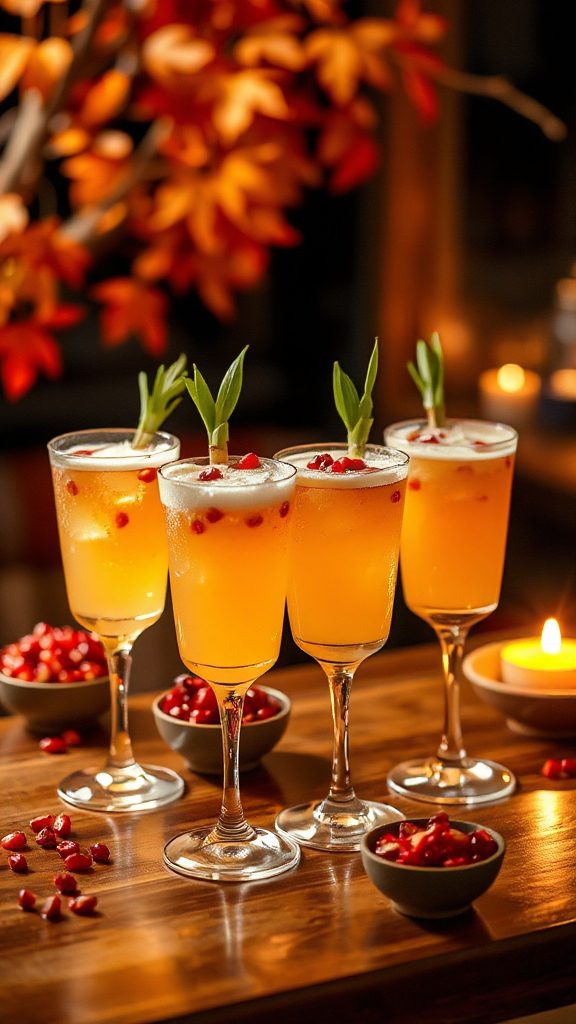 festive autumn fruity punch