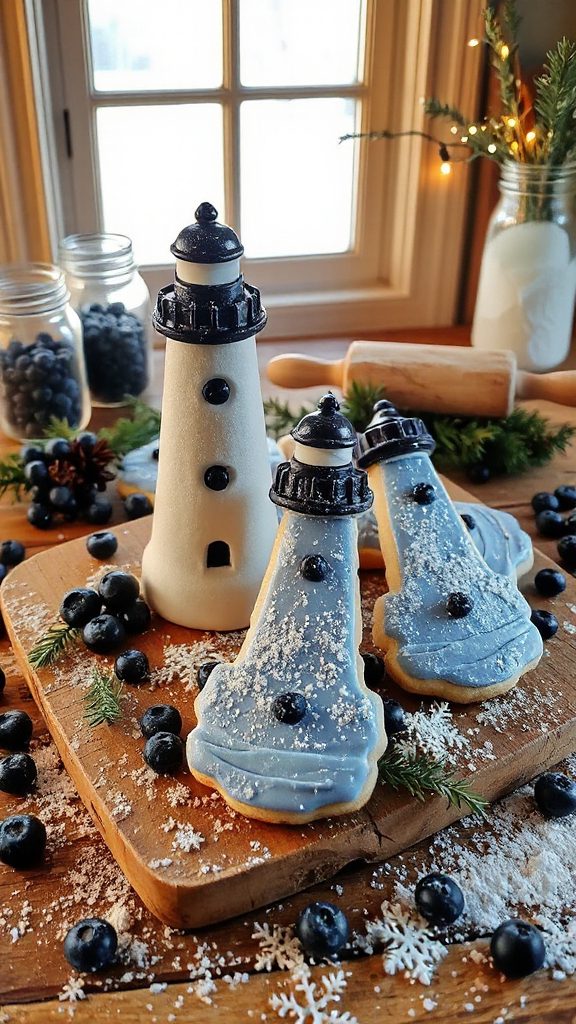 festive blueberry cut out cookies festive blueberry cut out cookies