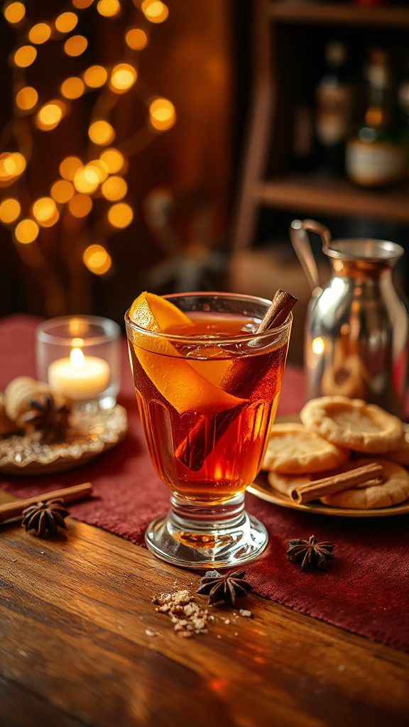 festive bourbon cocktail recipe