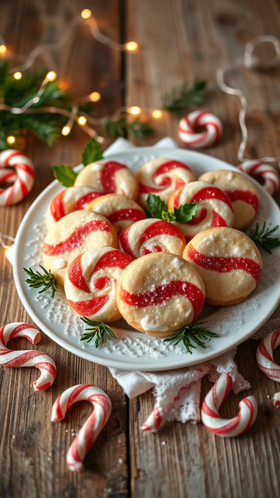 festive candy cane cookies festive candy cane cookies