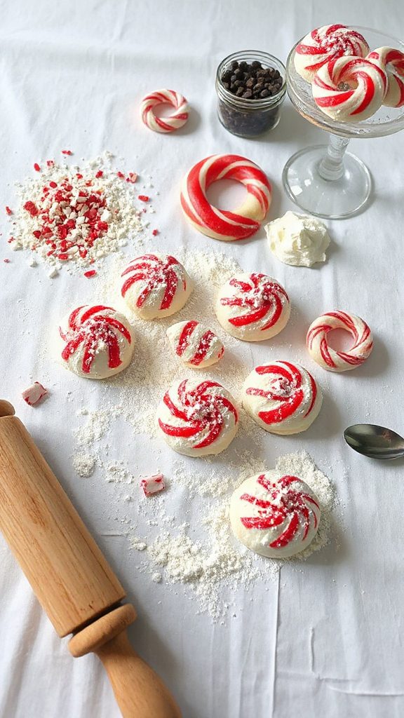 festive candy cane cookies festive candy cane cookies