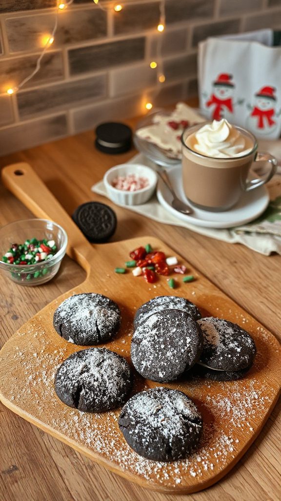 festive chocolate oreo bark festive chocolate oreo bark