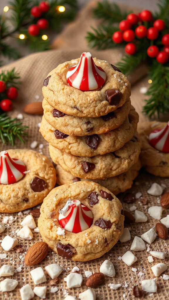 festive cookie with toppings festive cookie with toppings