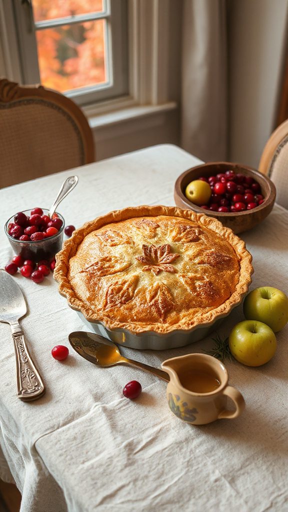 festive cranberry apple pie festive cranberry apple pie