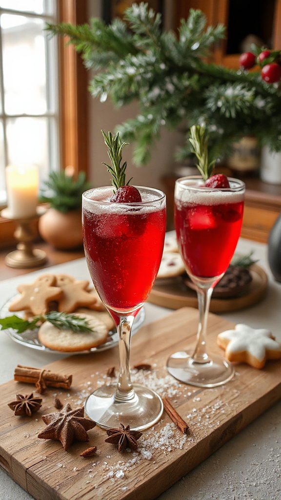 festive cranberry cocktail recipe
