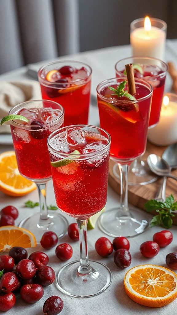 festive cranberry sangria recipe