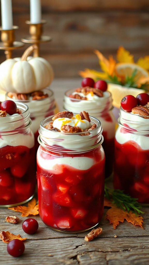 festive cranberry yogurt parfaits festive cranberry yogurt parfaits
