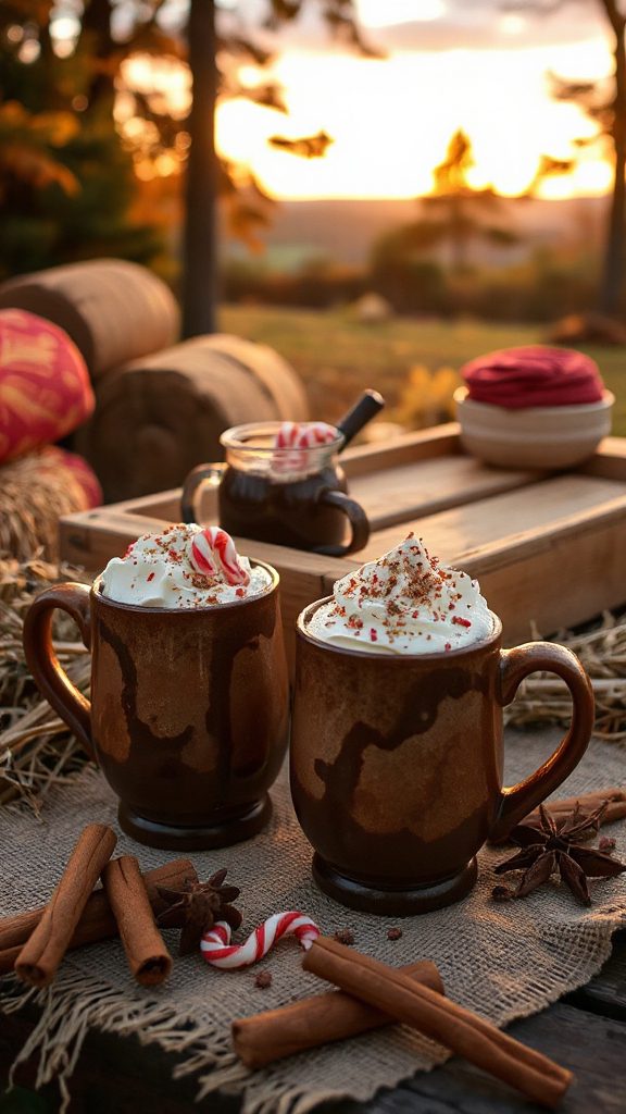 festive creamy chocolate delight