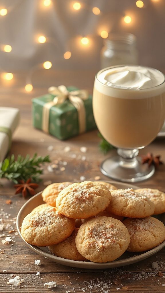 festive eggnog coconut cookies festive eggnog coconut cookies