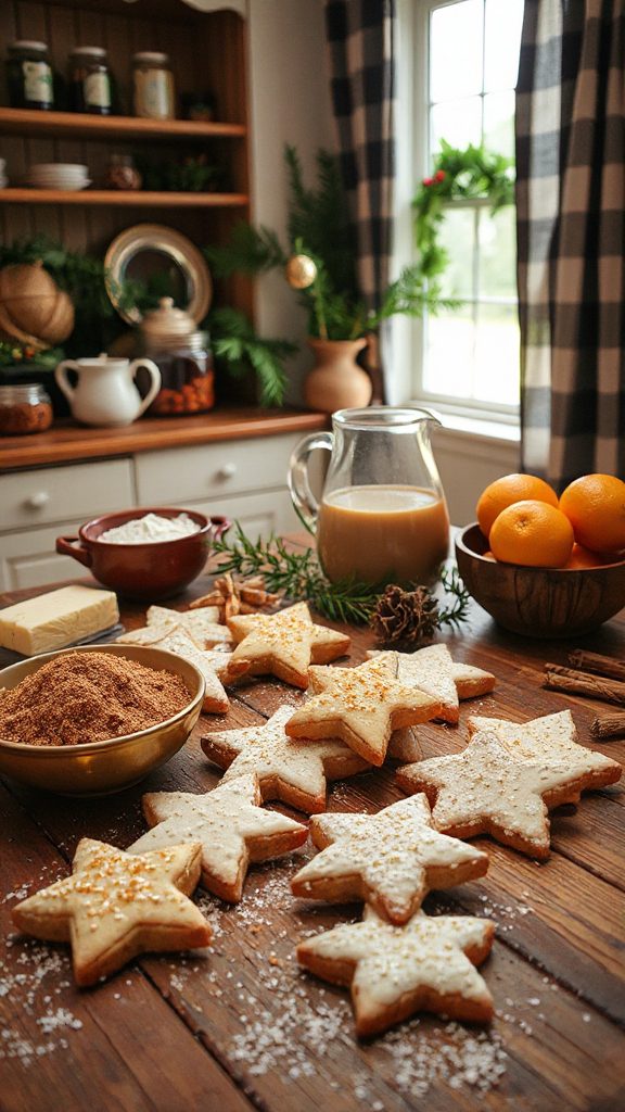 festive eggnog flavored cookies festive eggnog flavored cookies