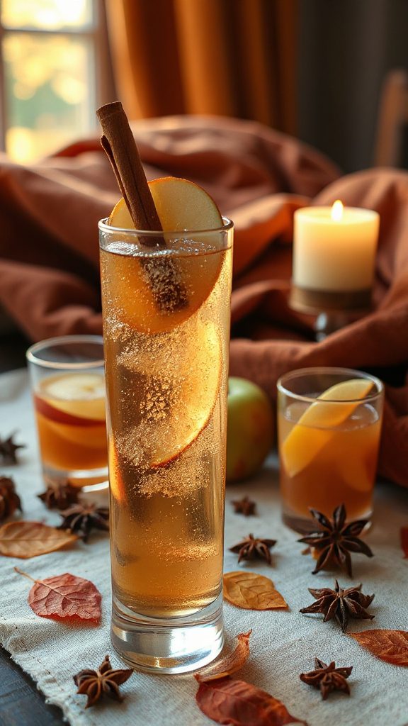 festive fall mocktail delight