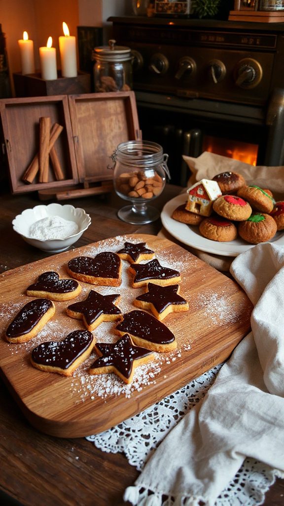 festive german gingerbread cookies festive german gingerbread cookies