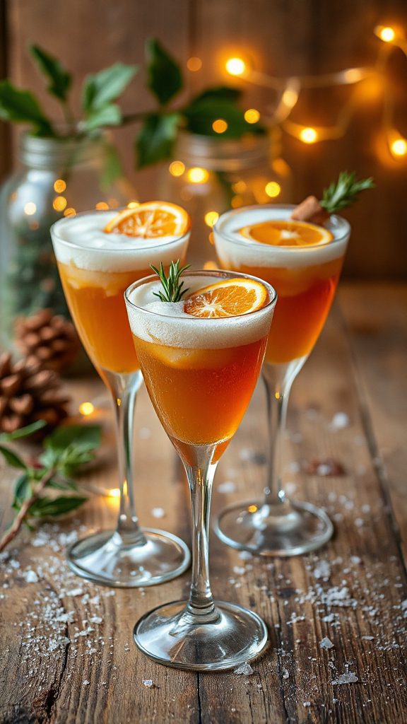 festive gingerbread cocktail delight